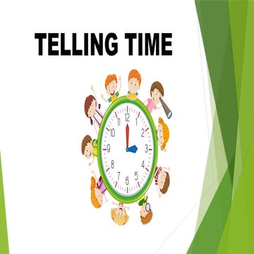 Mastering English Time-Telling: Expressions and Usage for Daily Life | PPTX