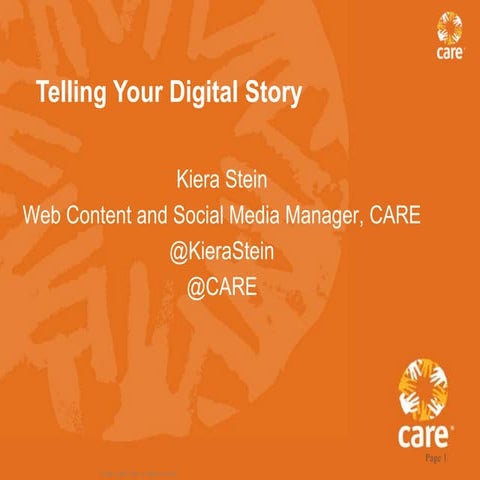 Telling Your Digital Story
