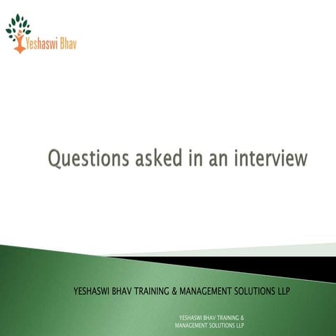 Tell me something about yourself