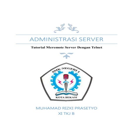 Remote Server dengan Telnet