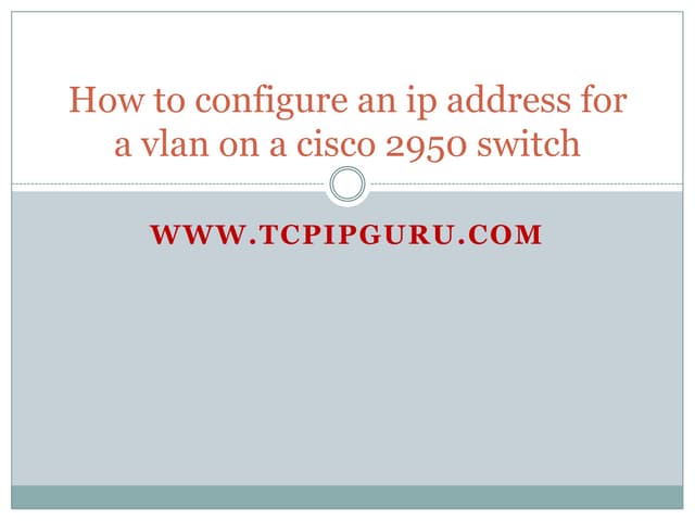How to configure telnet  on cisco switch(1950)