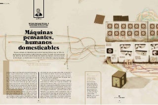 Máquinas pensantes, humanos domesticables POR NAIEF YEYHA Máquinas pensantes, humanos domesticables POR NAIEF YEYHA