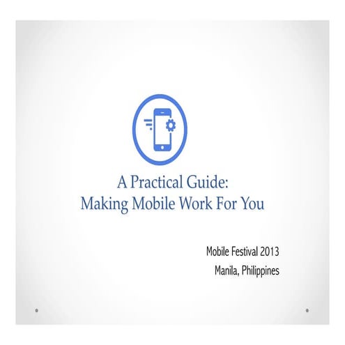 Learn How Mobile Marketing Can Work For You