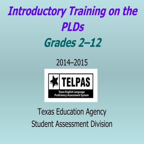 Telpas g2-12-intro trainingpl-ds 2015.ppt