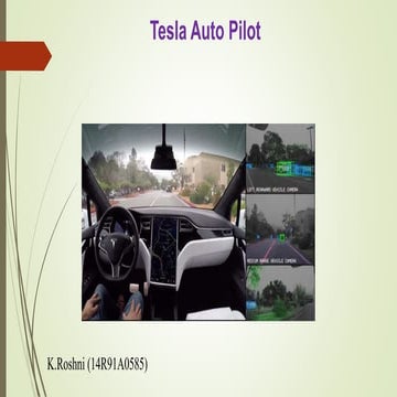 Telsa auto pilot
