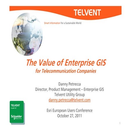 The Value of Enterprise GIS
