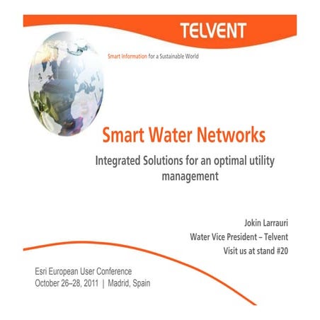 Smart Water Networks