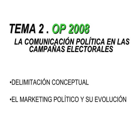 Tema 2 (I)
