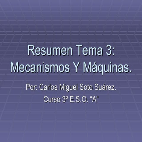 Tema 3. mecanismos