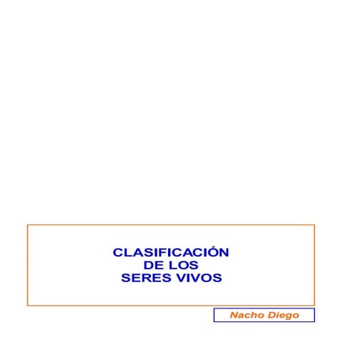 Tema 4 Los Seres Vivos