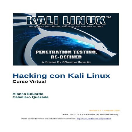 Kali linux guia español | PDF