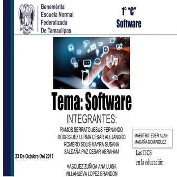Tema Software | PPTX