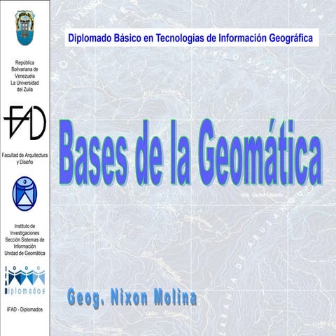 Tema 01 Bases de la Geomática | PDF