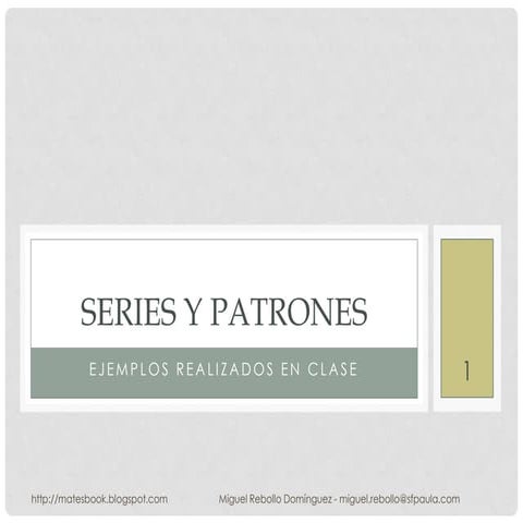 Tema02 pdi series y patrones