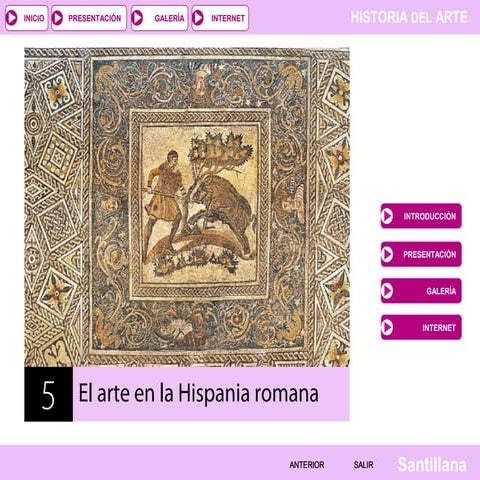Tema05: El arte en la Hispania romana.