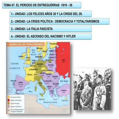 Tema 07.  el periodo de entreguerras