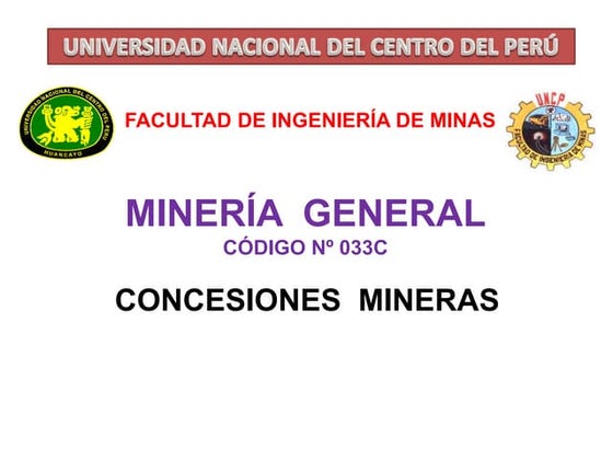 Tema 07 mg-concesiones  mineras