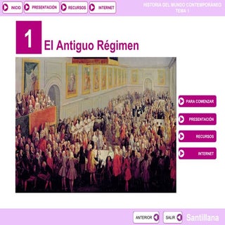 Antiguo Regimen - feudalismo tardio...