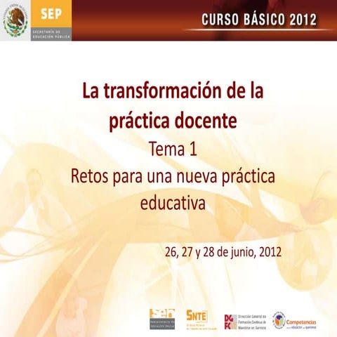 Reflexión sobre la práctica docente para mejorar la enseñanza en el ...