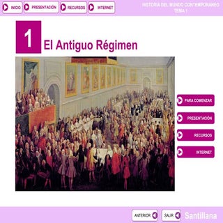 Tema 1: El Antiguo Régimen