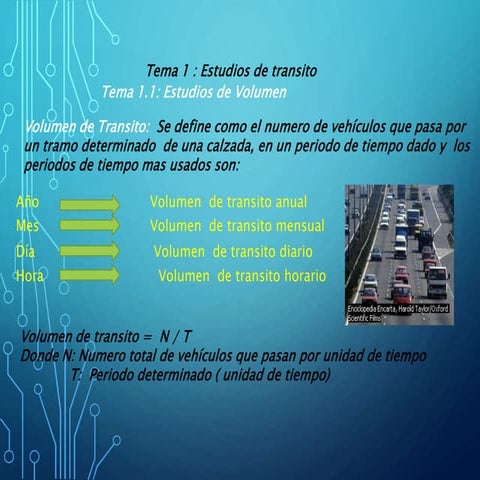 Ing.de Transito.. (Volumen y Velocidad)