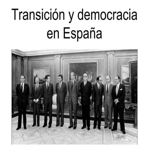 La transición a la democracia | PPS