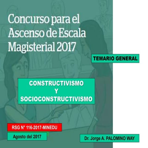 Tema 1: Constructivismo y socioconstructivismo