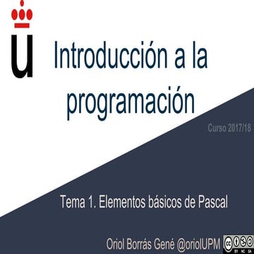 Tema 1. elementos básicos de pascal #ipg2murjc