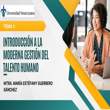 Nuevo enfoque de la gestion del talento humano | PPTX