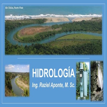 ---CONCEPTOS FUNDAMENTALES DE HIDROLOGÍA---