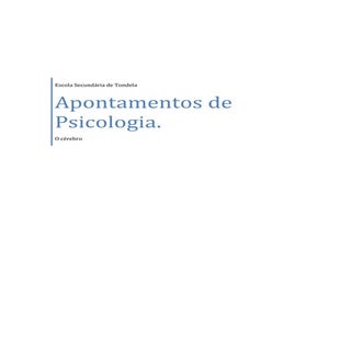 Psicologia: cérebro
