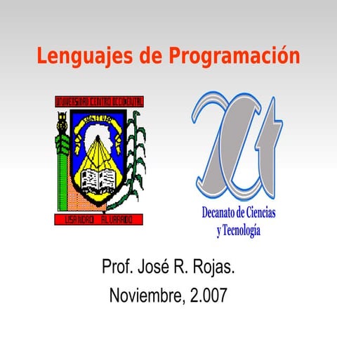 Tema1 Lenguajes De Programacion