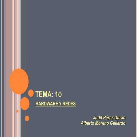 Tema 10: hardware y redes