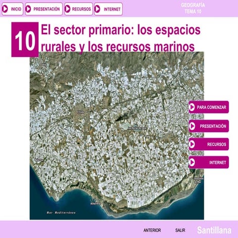 Tema 10: EL SECTOR PRIMARIO