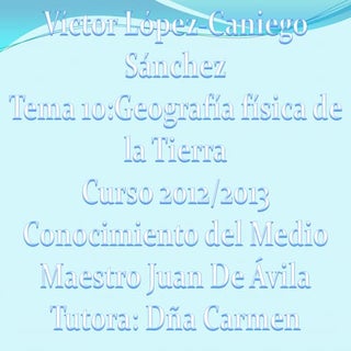 Tema 10 cono 6º.Víctor