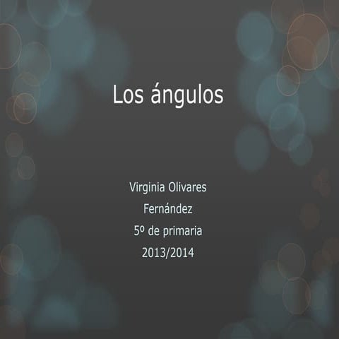 Tema 11: Los ángulos