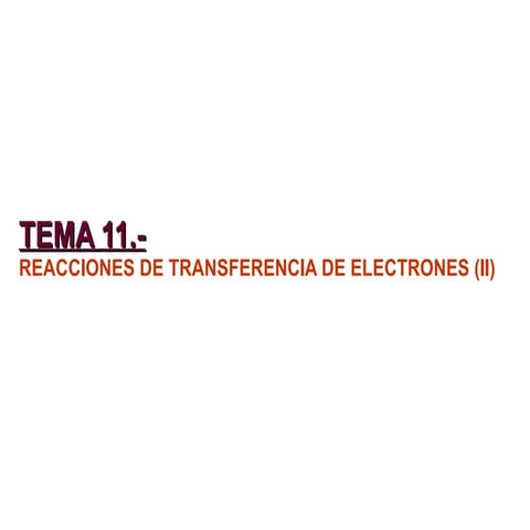 Tema 11 resumen | PDF