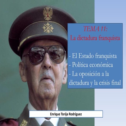 Tema 11 - El franquismo
