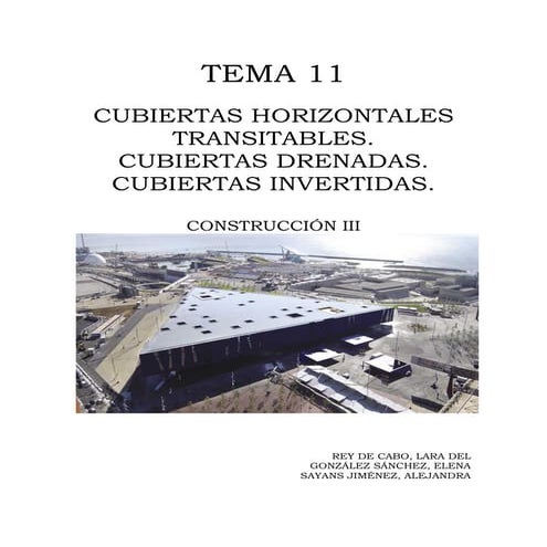 Cubiertas construcción | PDF