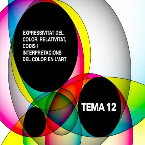 Tema 12.expressivitat del color