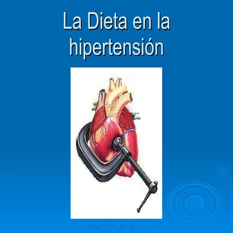 Dieta Hipertension