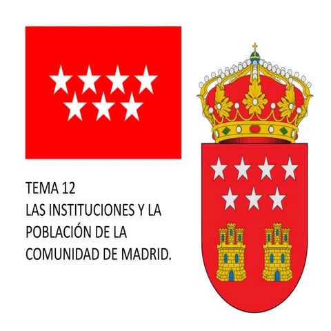Tema 12 - Instituciones Comunidad MADRID