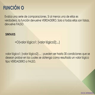 Tema 14 funciones lógicas o y