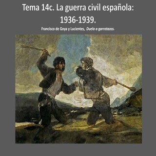 Tema 14c - La Guerra Civil española