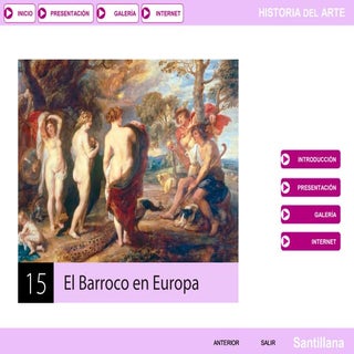 Tema15 El arte Barroco europeo