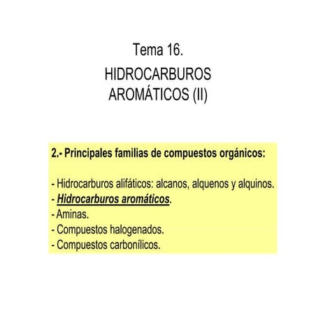 _tema16.hidrocarburos_aromaticos2 | PDF