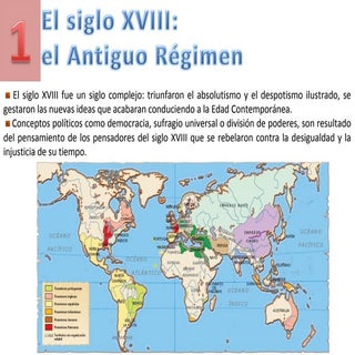 Tema 1. El siglo XVIII: el Antiguo ...