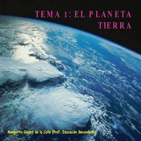 Presentacion sobre el Planeta Tierra | PPT