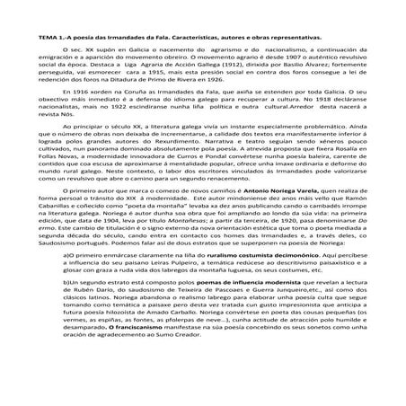 A poesia das irmandades da fala. caracteristicas autores e obras