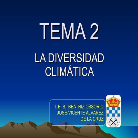 Tema 2   la diversidad climática